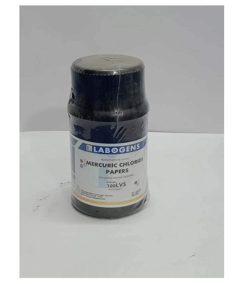     			MERCURIC CHLORIDE PAPERS 100 LVS