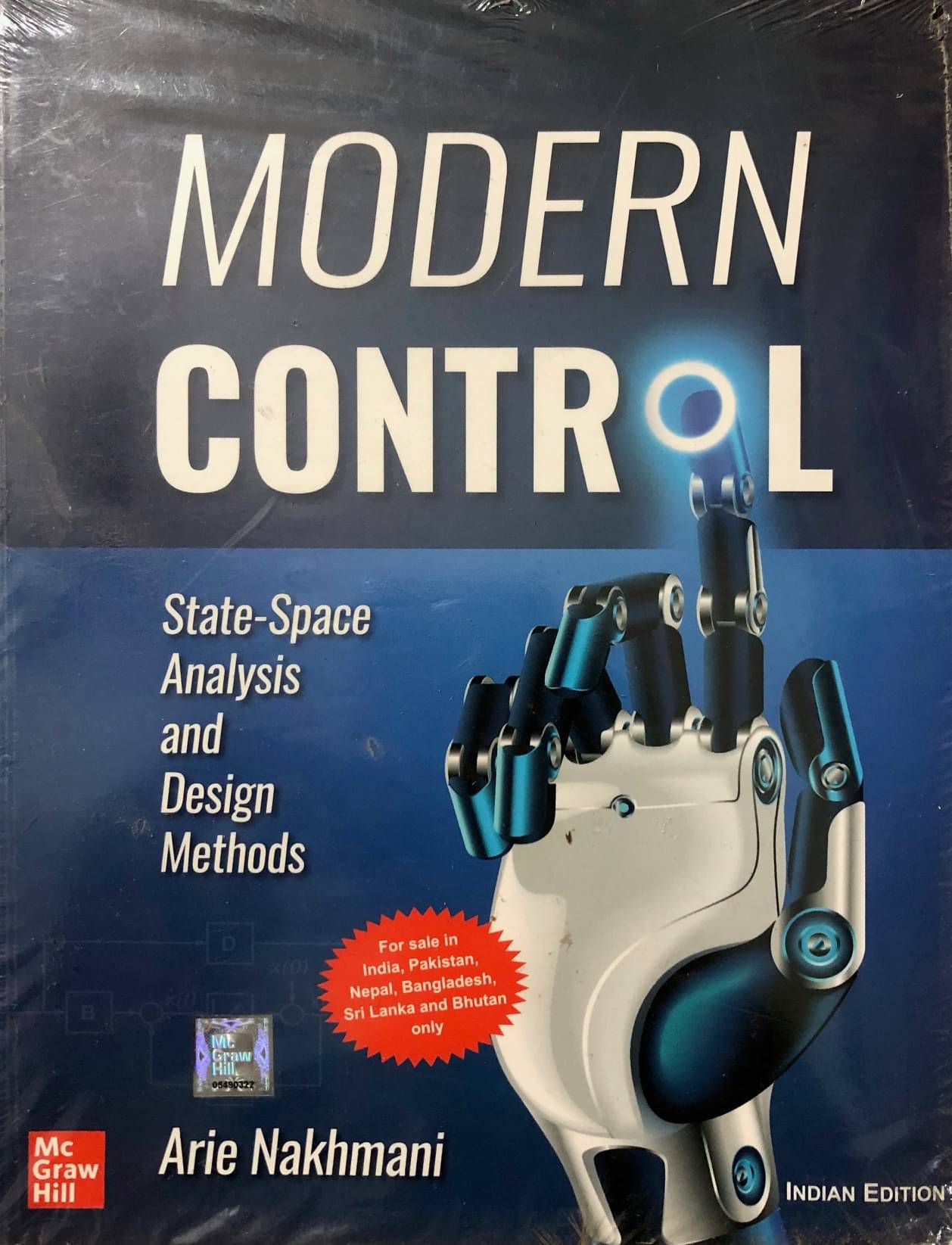 MODERN CONTROL - STATE SPACE ANALYSIS AND DESIGN METHODS MODERN CONTROL - STATE SPACE ANALYSIS AND DESIGN METHODS