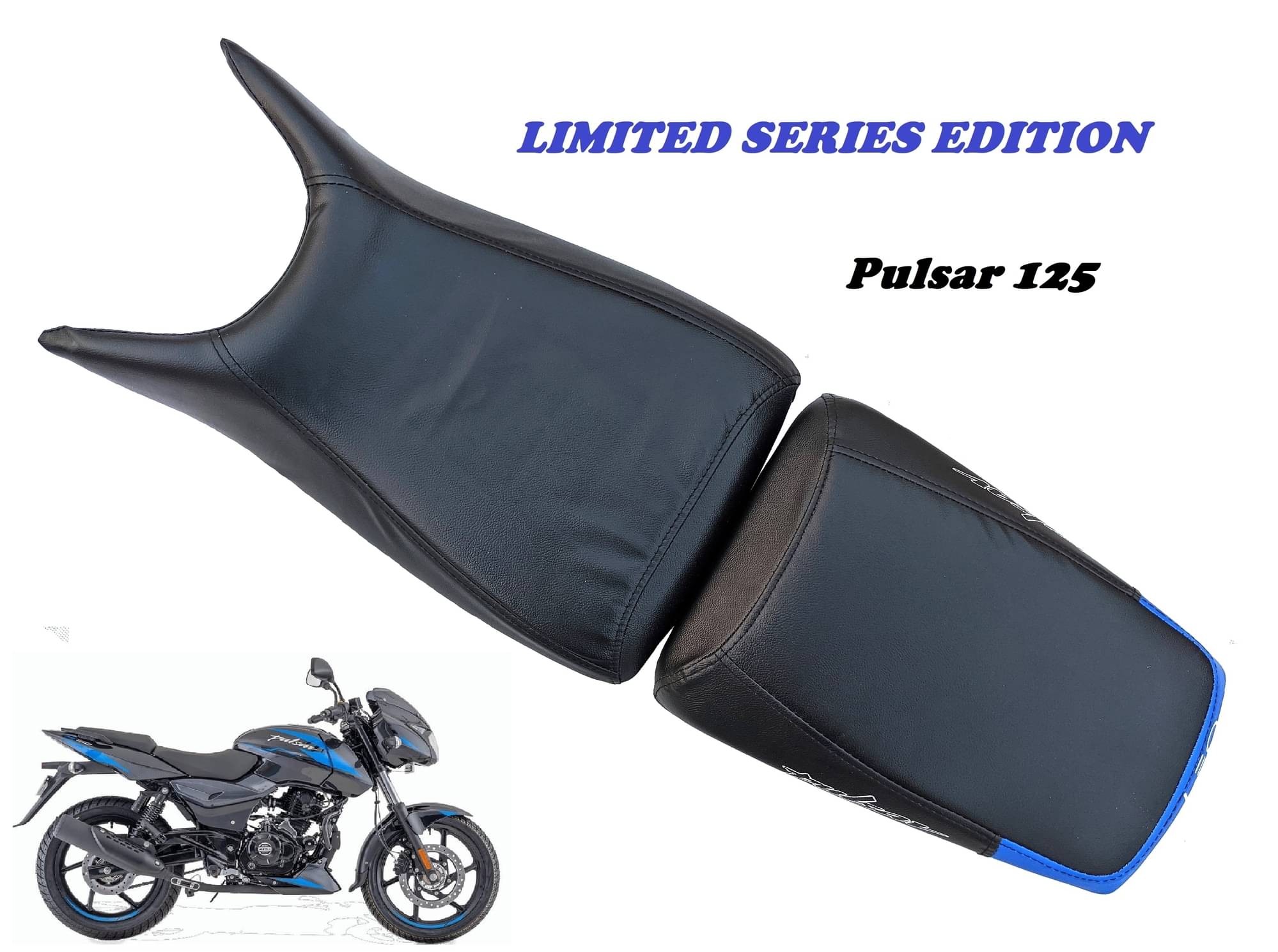     			PULSAR 125 DTSI DUAL DISC BIKE SEAT COVER