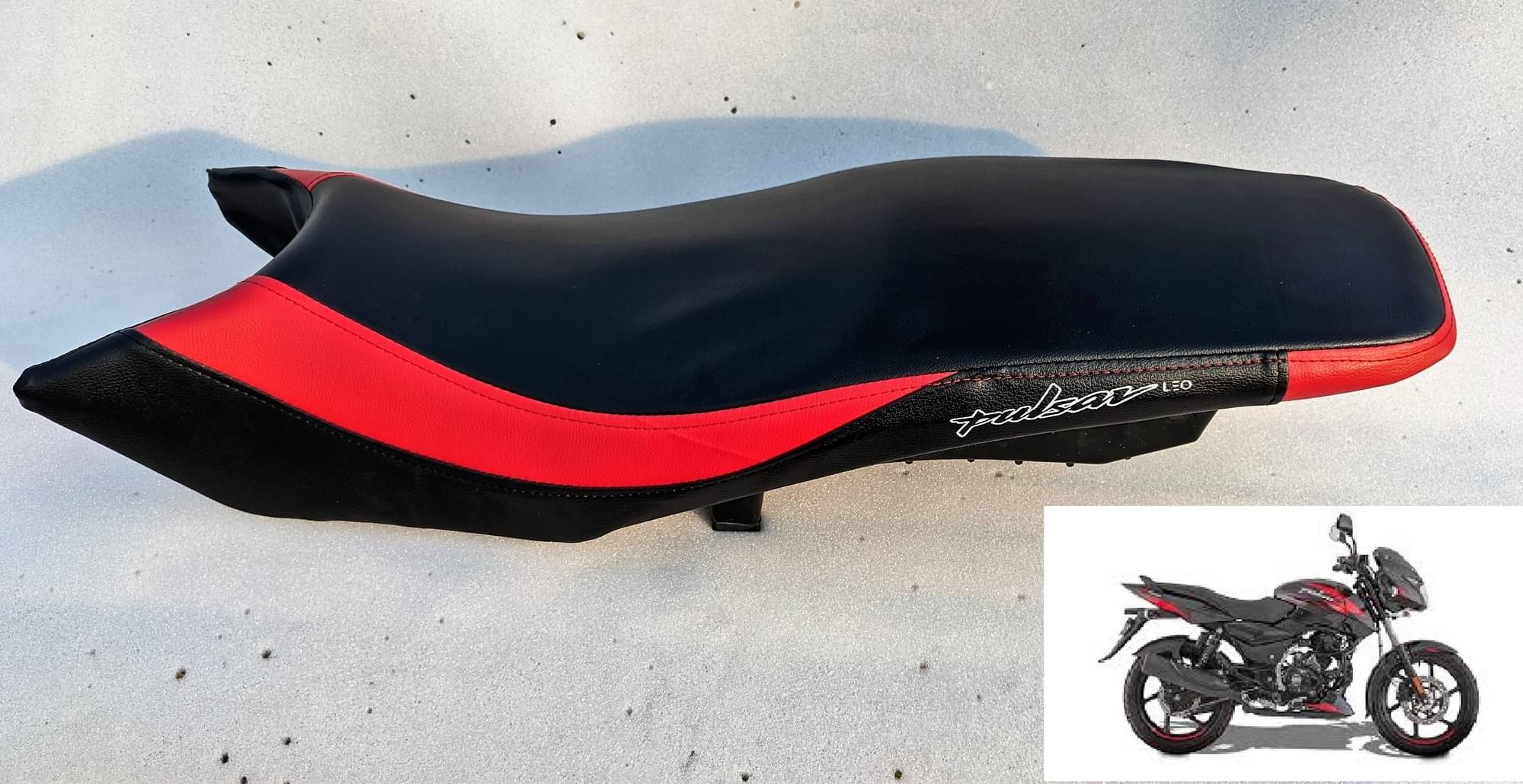     			PULSAR 125 DTSI SINGLE BIKE SEAT COVER