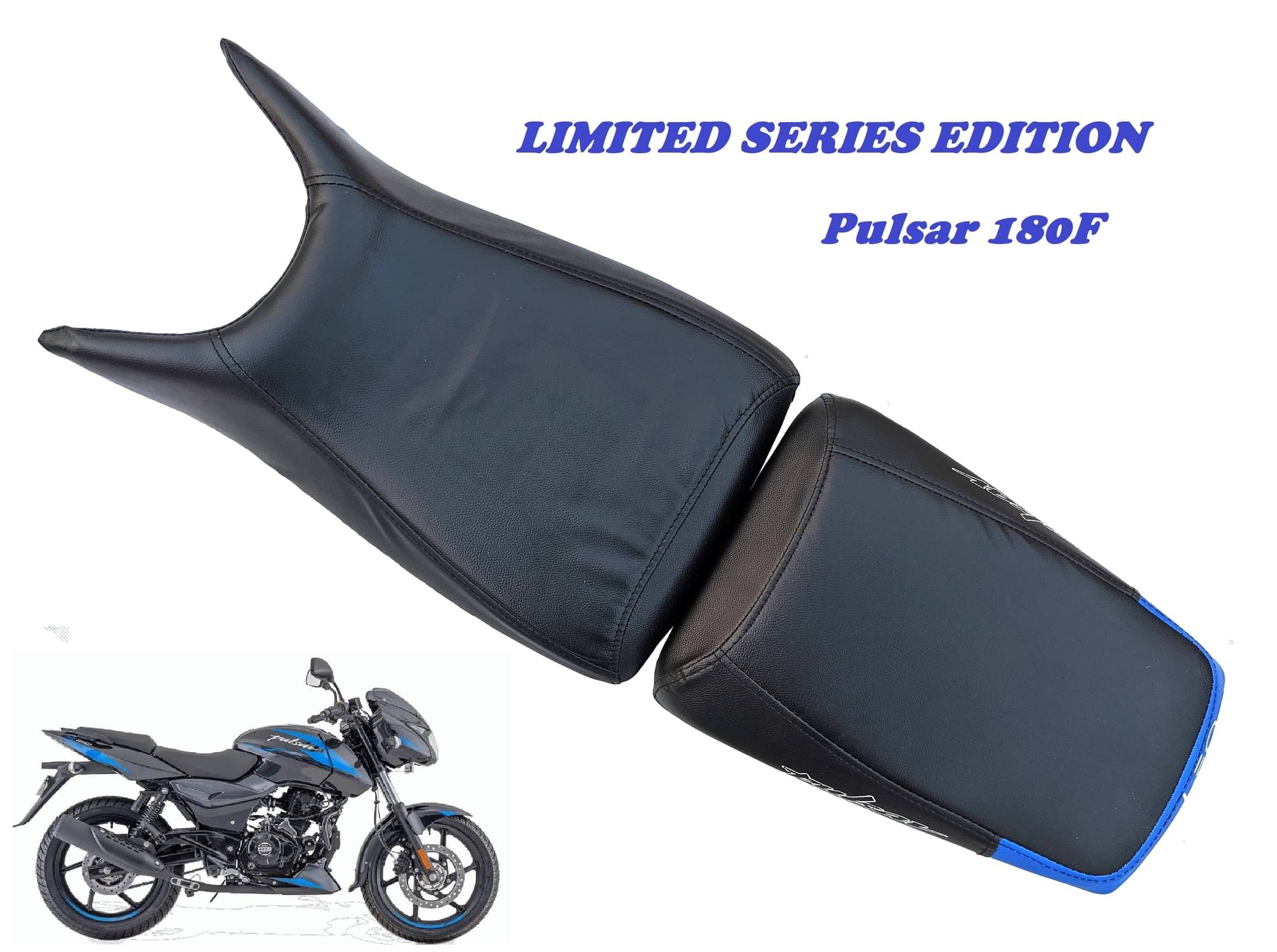 PULSAR 180F DUAL DISC SPLIT BIKE SEAT COVER PULSAR 180F DUAL DISC SPLIT BIKE SEAT COVER