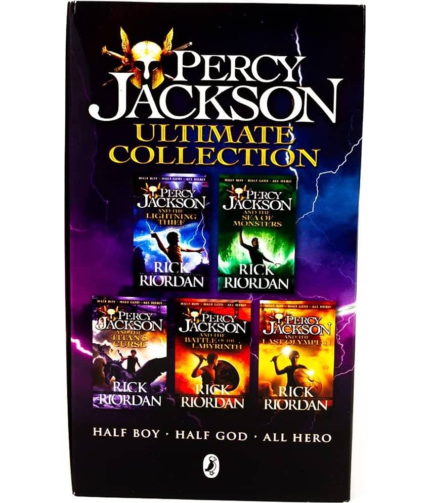 Percy Jackson Complete Collection (5 Book Set) Paperback 2013 by Rick Riordan