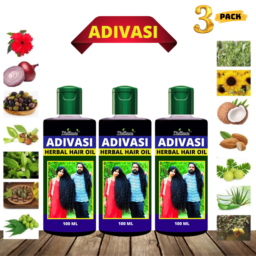 Phillauri - Anti Hair Fall Bhringraj Oil 300 ml ( Pack of 3 )