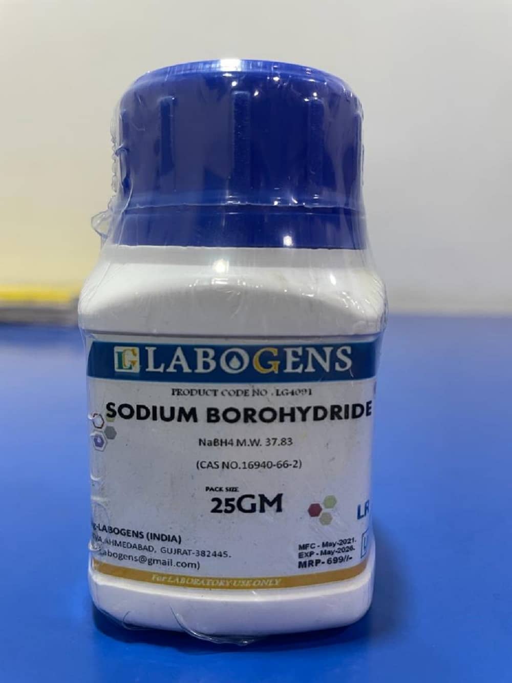 SODIUM BOROHYDRIDE 25GM