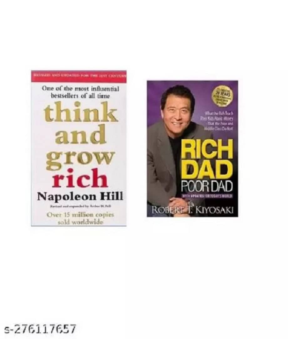 Think & Grow Rich + Rich Dad Poor Dad - Stationery | Buy online on ZillyBuy