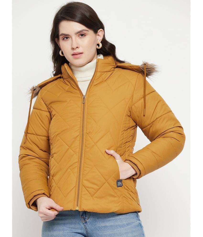 VERO AMORE - Polyester Yellow Parka Jackets Pack of 1 VERO AMORE - Polyester Yellow Parka Jackets Pack of 1