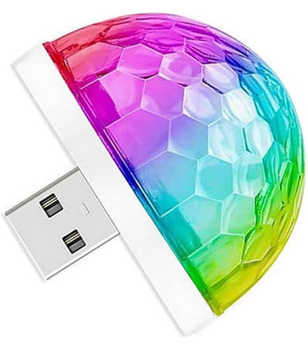 YESKART - Multicolor Night Lamp ( Pack of 2 )