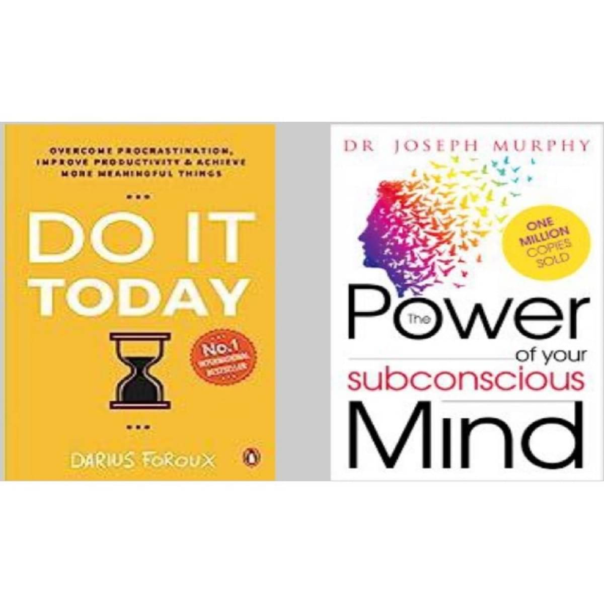( combo of 2 books ) Do It Today + The Power of your Subconscious Mind ( combo of 2 books ) Do It Today + The Power of your Subconscious Mind
