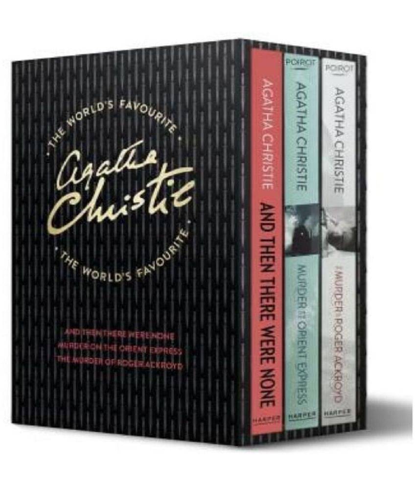 Agatha Christie Book - The World's Favorite Agatha Christie Book Set (3 Books Combo) (Paperback, Agatha Christie)Children's Story Books Agatha Christie Book - The World's Favorite Agatha Christie Book Set (3 Books Combo) (Paperback, Agatha Christie)Children's Story Books