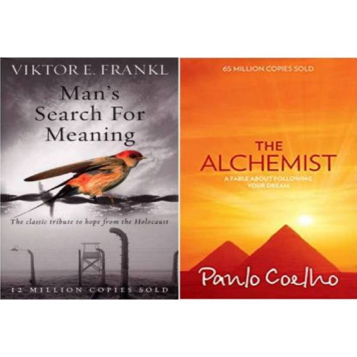 Combo Of The Alchemist | Man's Search For Meaning: The Classic Tribute To Hope From The Holocaust (PAPAERBACK, Victor frankl.., Combo Of The Alchemist | Man's Search For Meaning: The Classic Tribute To Hope From The Holocaust (PAPAERBACK, Victor frankl..,