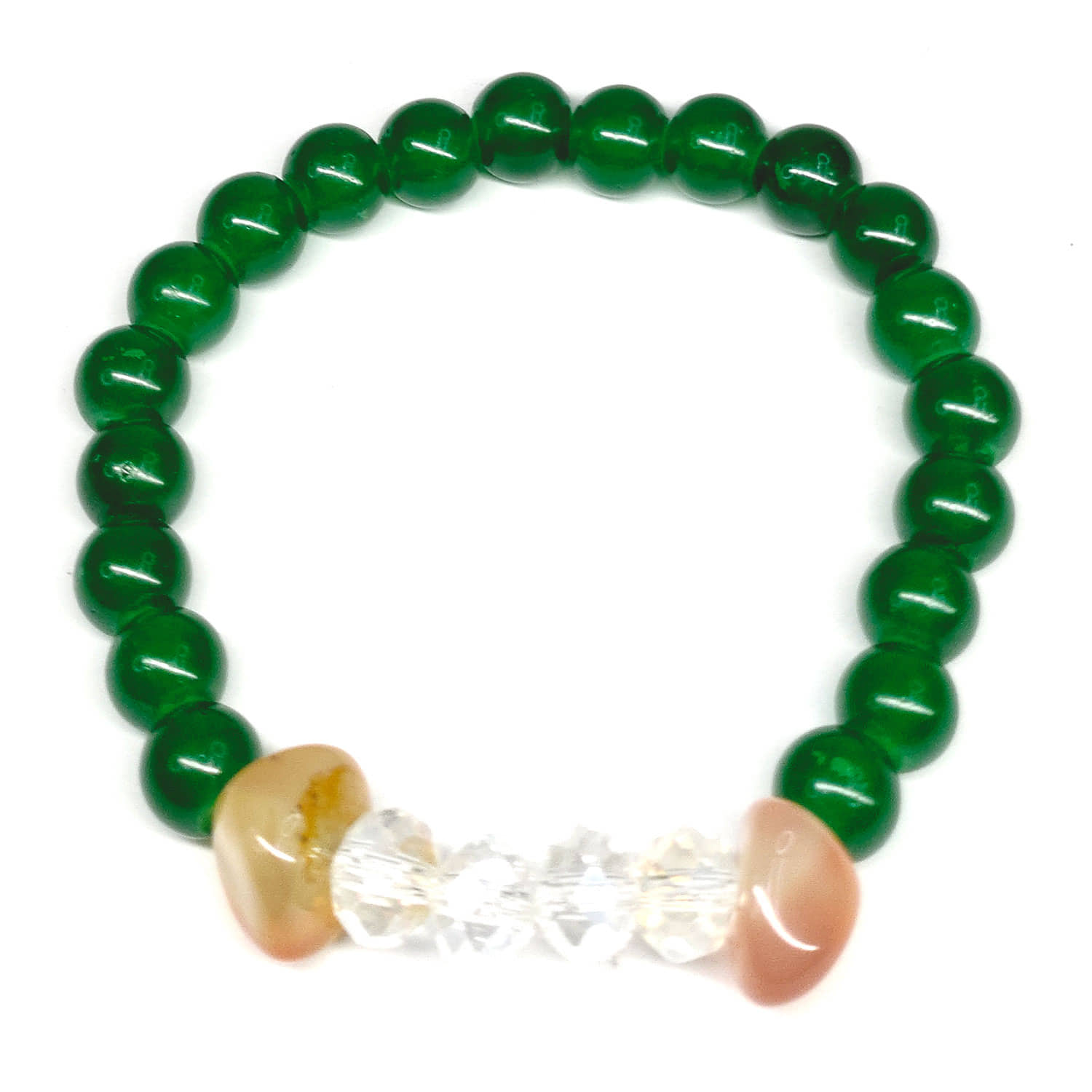 DAIVYA WELLNESS - Green Bracelet ( Pack of 1 ) - Bangles & Bracelets | Buy online on ZillyBuy