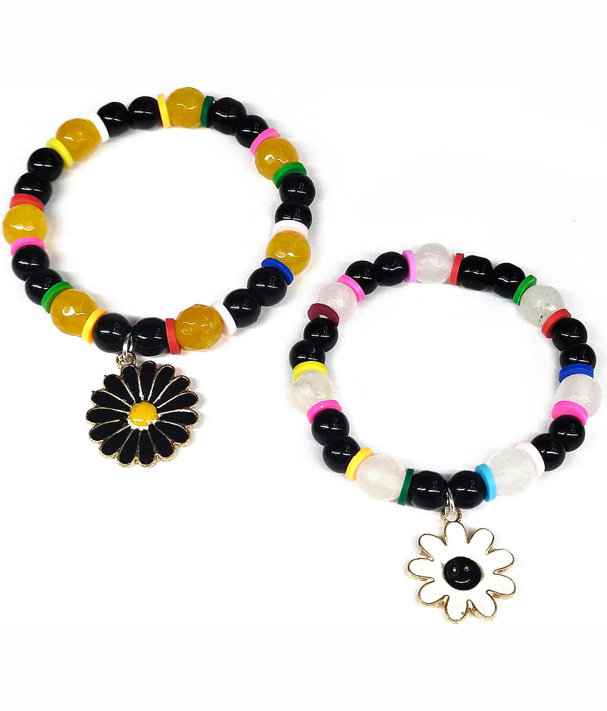 DAIVYA WELLNESS - Multicolor Bracelet ( Pack of 2 ) - Bangles & Bracelets | Buy online on ZillyBuy