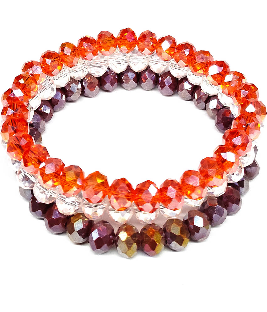 DAIVYA WELLNESS - Multicolor Bracelet ( Pack of 3 ) - Bangles & Bracelets | Buy online on ZillyBuy