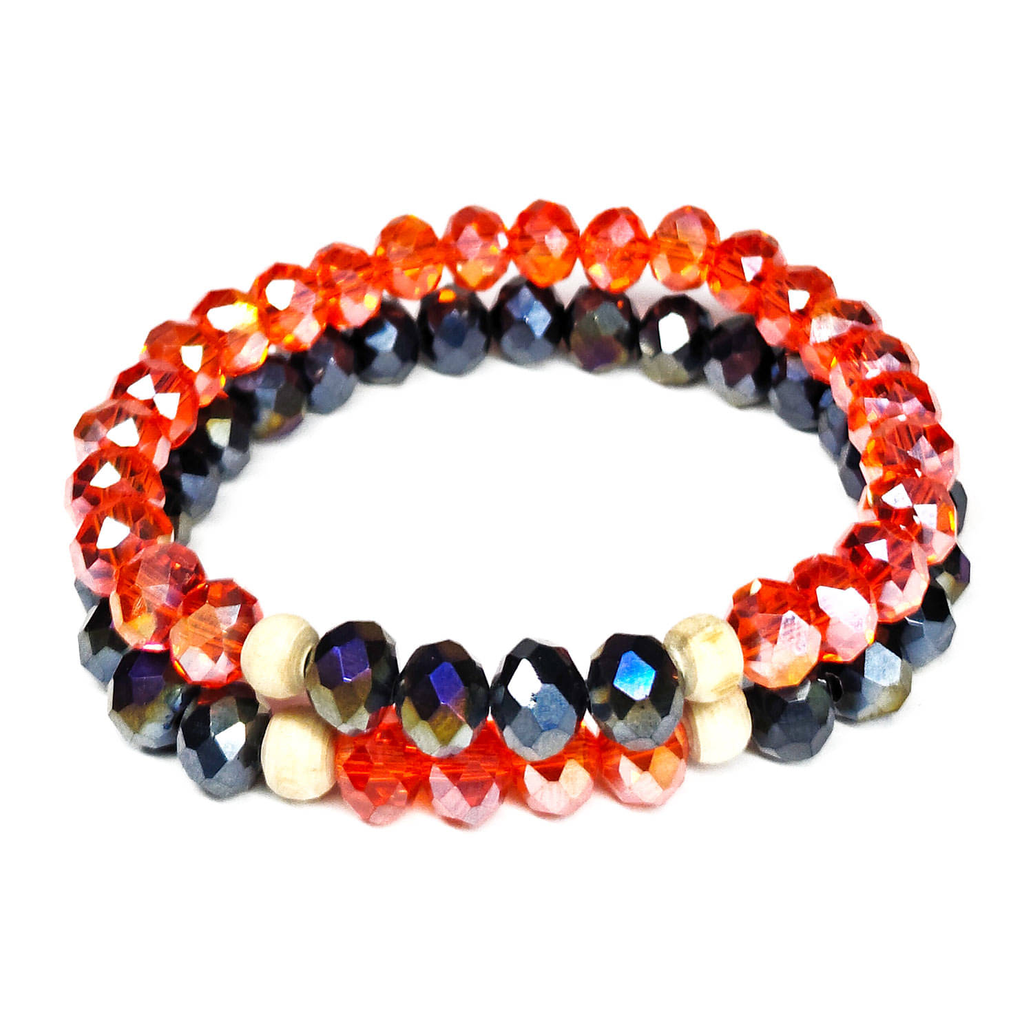 DAIVYA WELLNESS - Multicolor Bracelet ( Pack of 2 )     			DAIVYA WELLNESS - Multicolor Bracelet ( Pack of 2 )