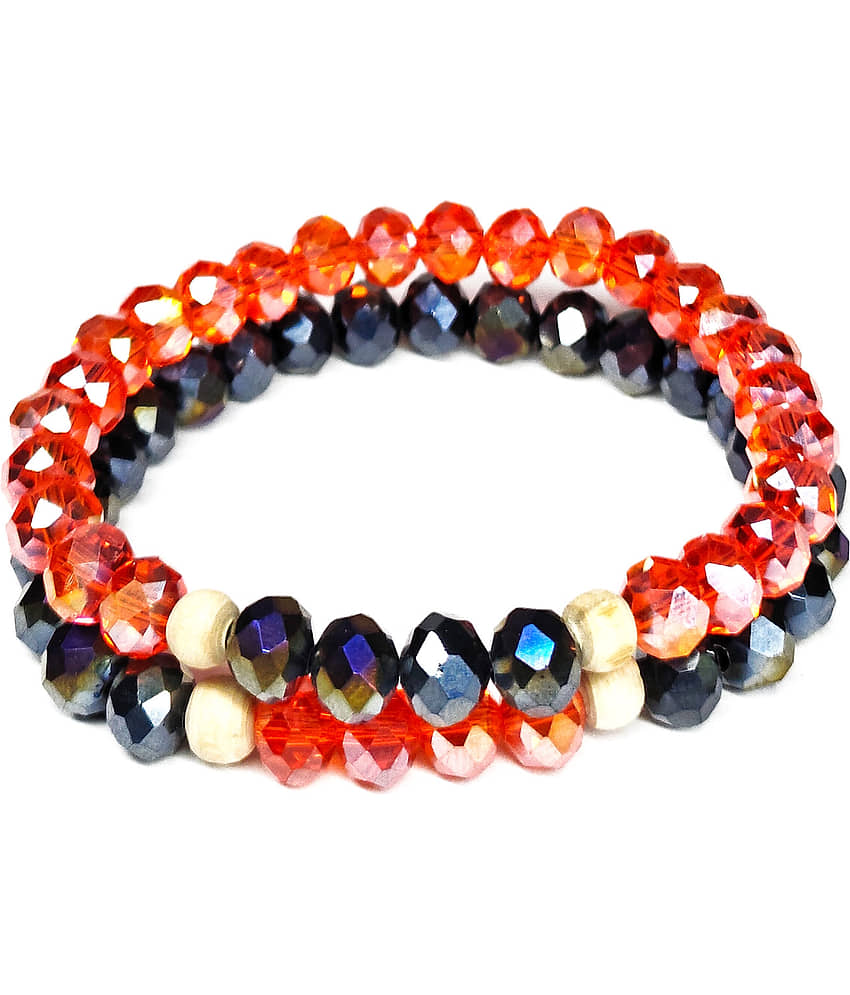 DAIVYA WELLNESS - Multicolor Bracelet ( Pack of 2 ) - Bangles & Bracelets | Buy online on ZillyBuy