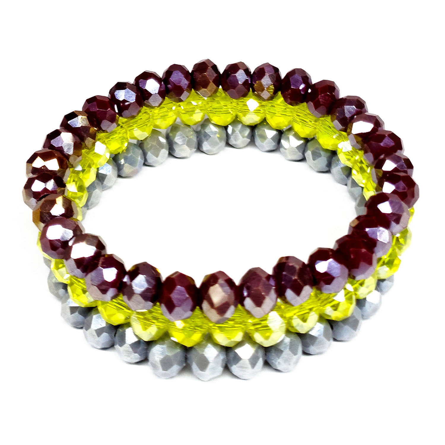 DAIVYA WELLNESS - Multicolor Bracelet ( Pack of 3 ) - Bangles & Bracelets | Buy online on ZillyBuy
