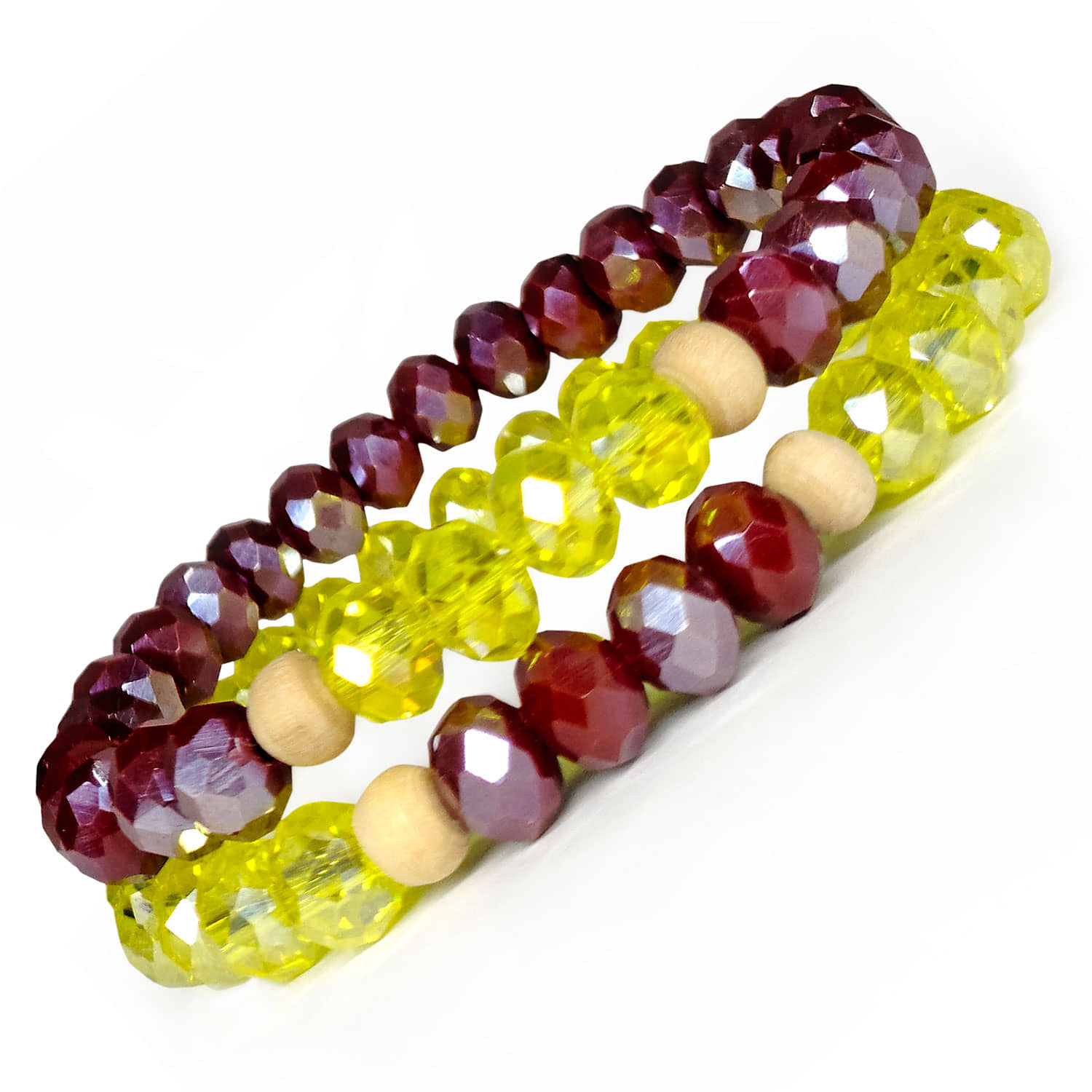DAIVYA WELLNESS - Multicolor Bracelet ( Pack of 2 ) - Bangles & Bracelets | Buy online on ZillyBuy