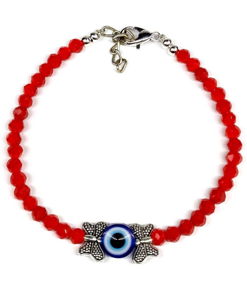 DAIVYA WELLNESS - Red Bracelet ( Pack of 1 ) - Bangles & Bracelets | Buy online on ZillyBuy