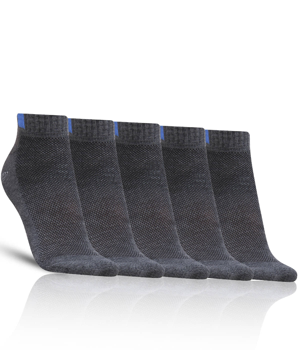 Dollar - Cotton Men's Solid Black Low Ankle Socks ( Pack of 5 ) - Socks | Buy online on ZillyBuy