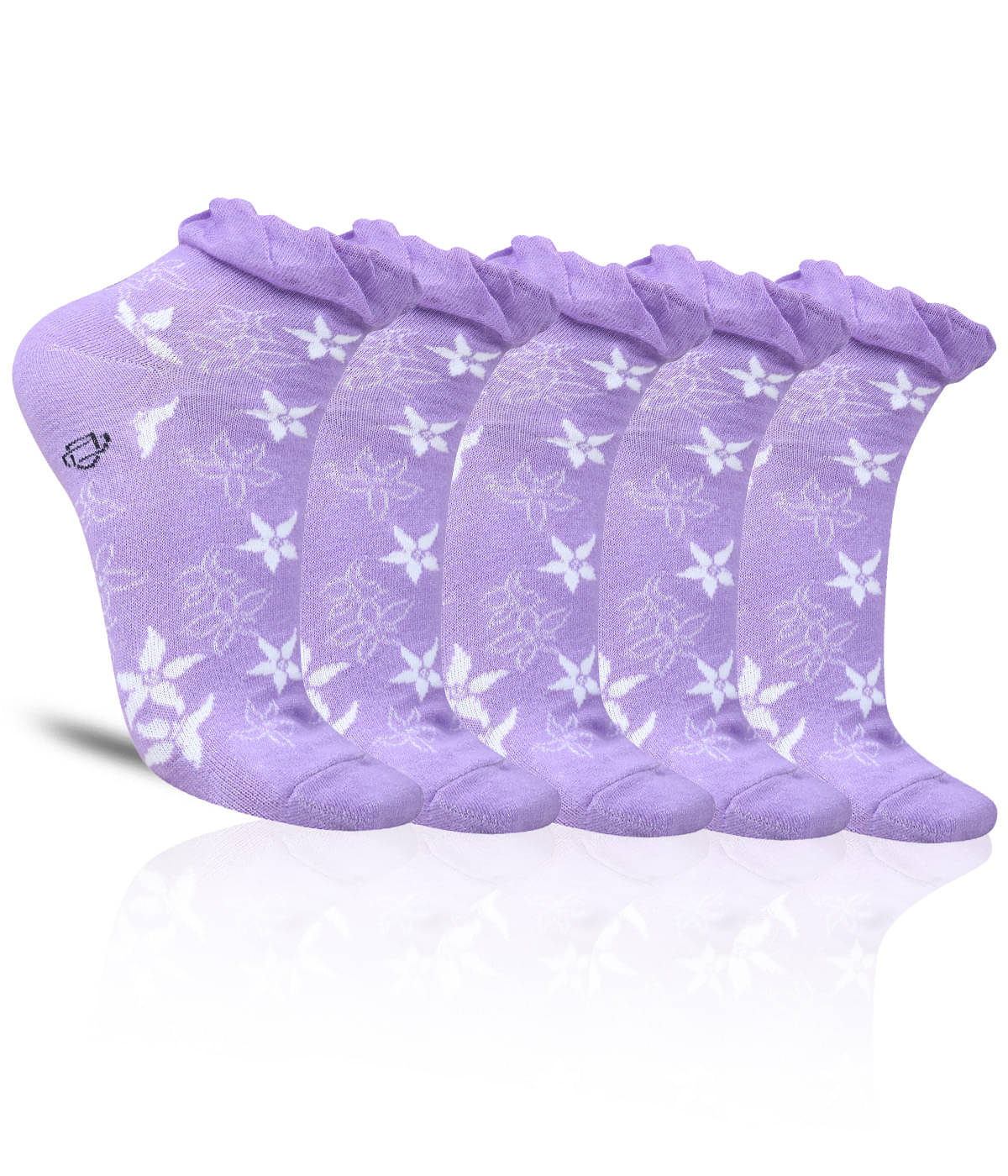Dollar - Purple Cotton Blend Women's Combo ( Pack of 5 ) Dollar - Purple Cotton Blend Women's Combo ( Pack of 5 )