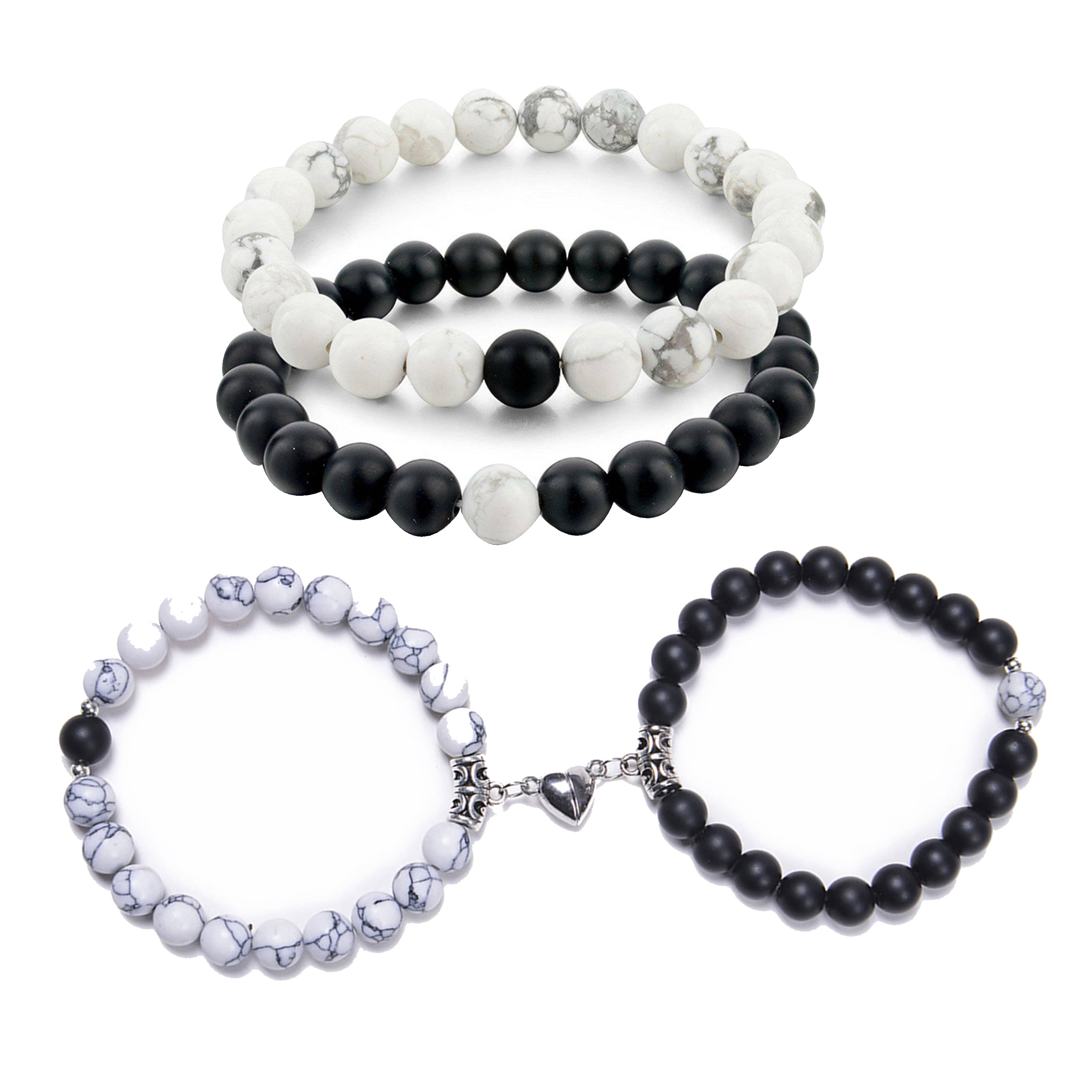 FASHION FRILL - White Bracelet ( Pack of 4 ) - Bangles & Bracelets | Buy online on ZillyBuy