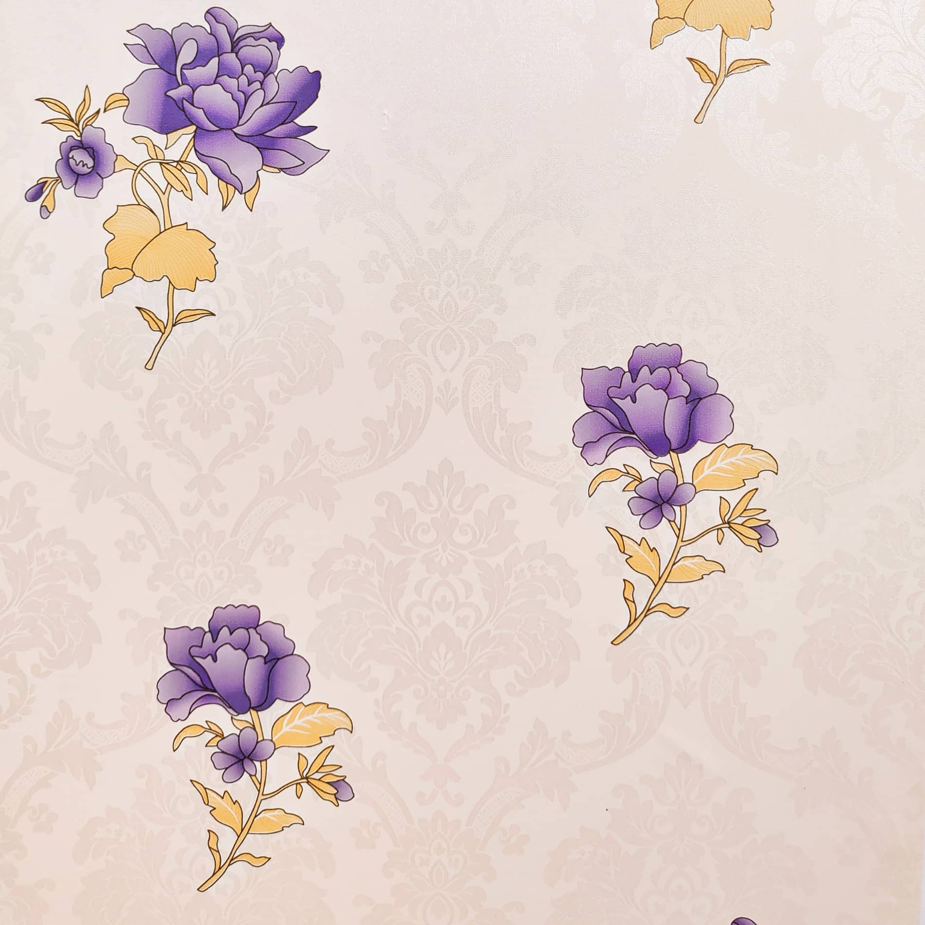 FLIP ZONE - Floral Wallpaper ( 45 x 300 ) cm ( Pack of 1 )