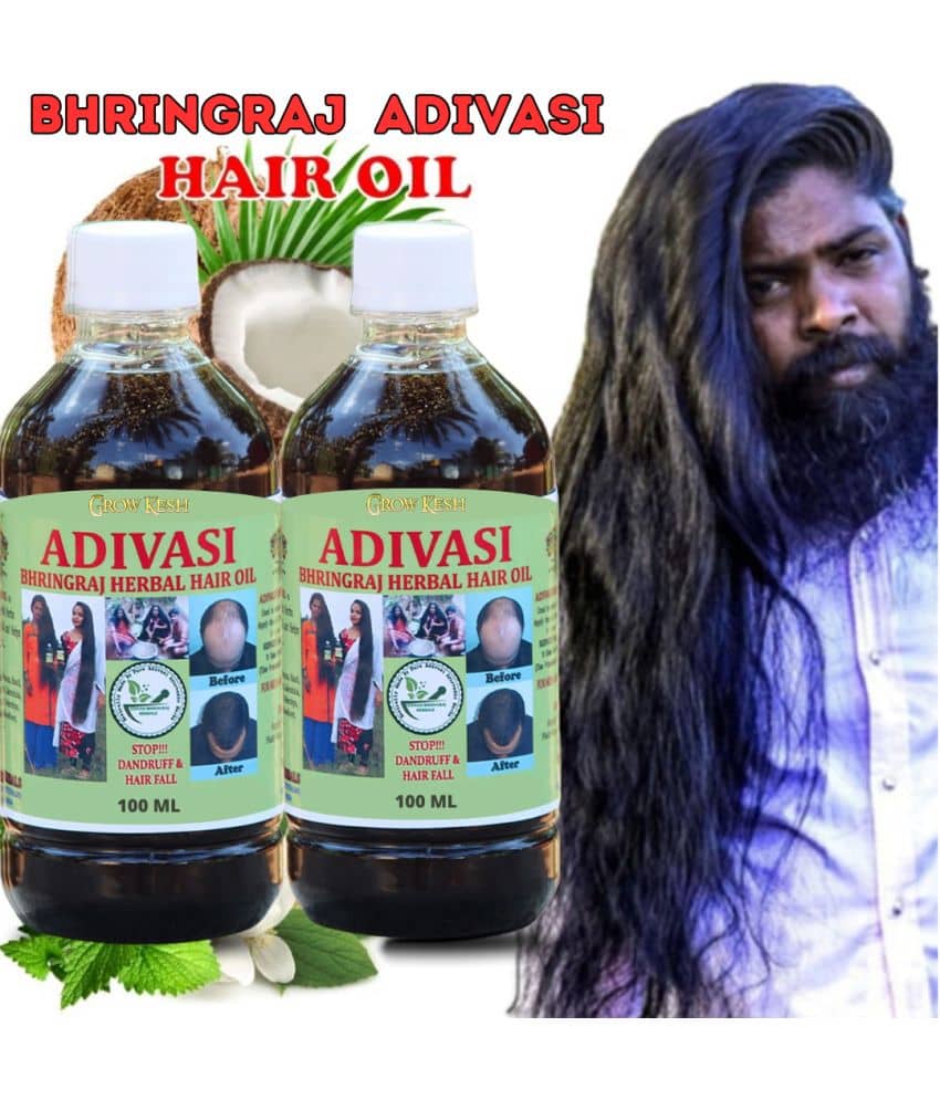 Growkesh - Hair Growth Bhringraj Oil 200 ml ( Pack of 2 )