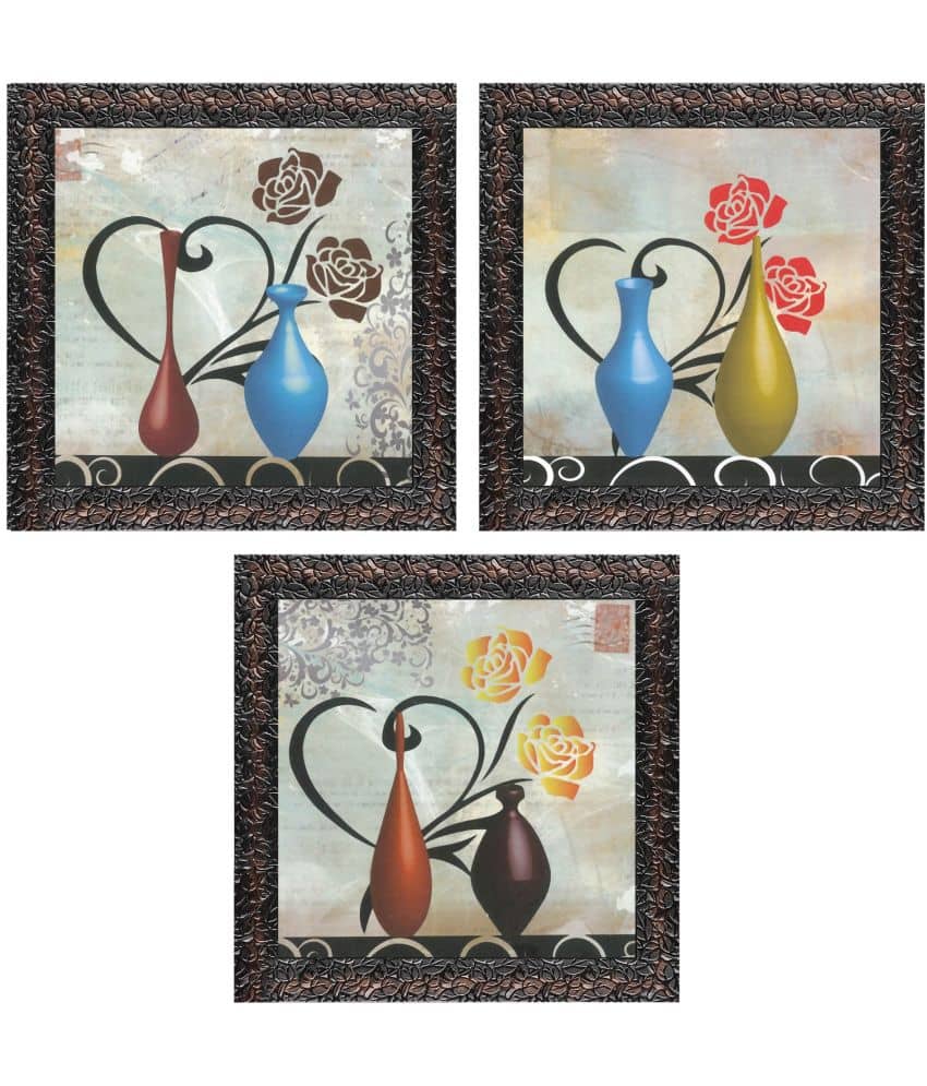 Indianara - Abstract Painting With Frame