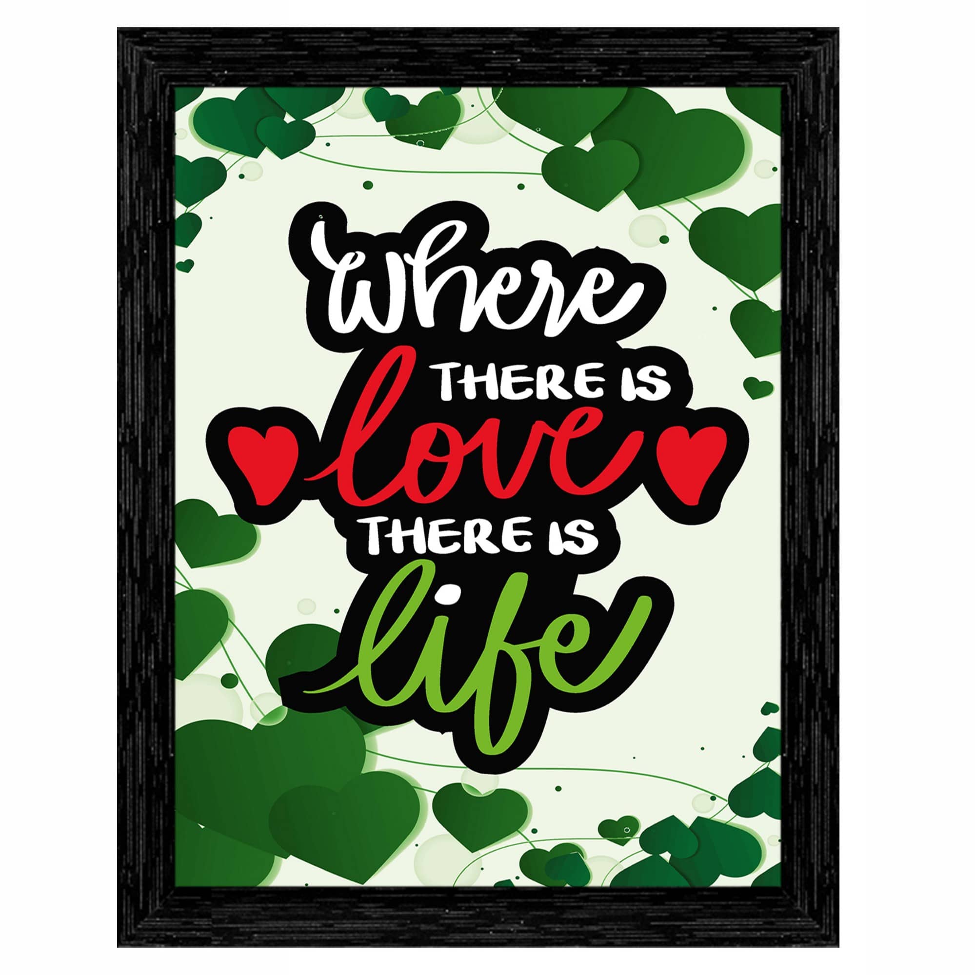 Indianara - Quotes Painting With Frame