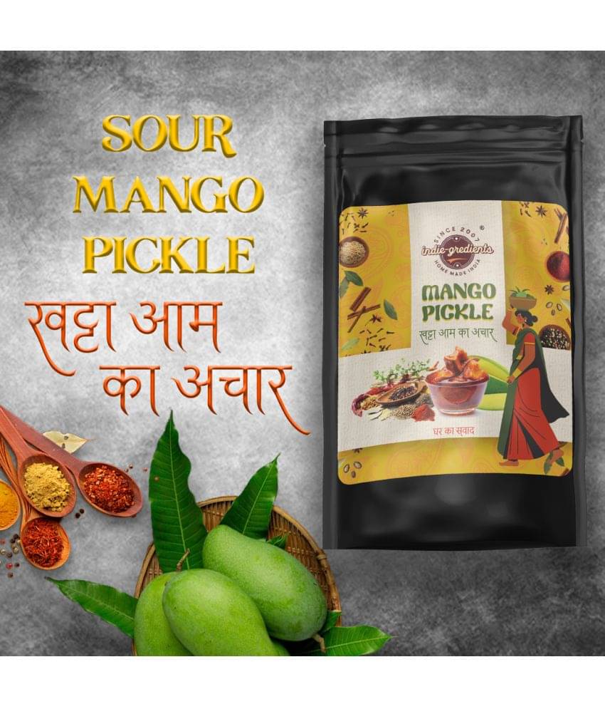 Indie gredients Mango Pickle 500 g Indie gredients Mango Pickle 500 g