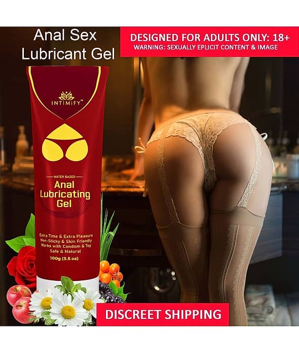 Intimify Anal Lubricating Gel for Anal Sex, Sexual Delay Gel, sexual delay spray - 100g Intimify Anal Lubricating Gel for Anal Sex, Sexual Delay Gel, sexual delay spray - 100g