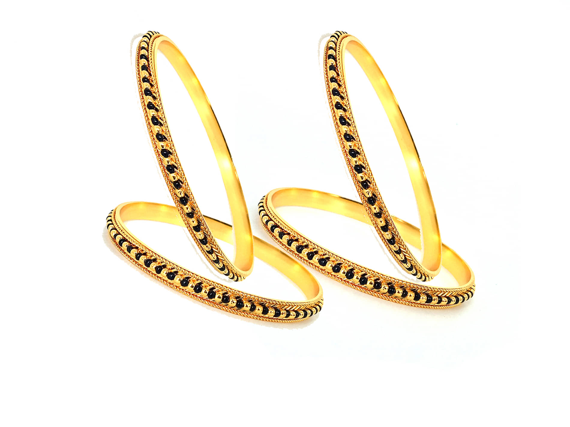 JIPPA - Gold Bangle ( Pack of 1 ) - Bangles & Bracelets | Buy online on ZillyBuy