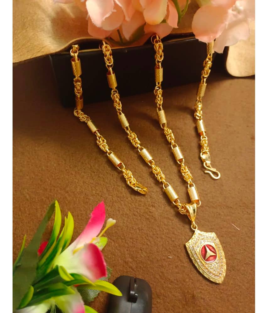 JIPPA Gold Pendant set ( Pack of 1 )