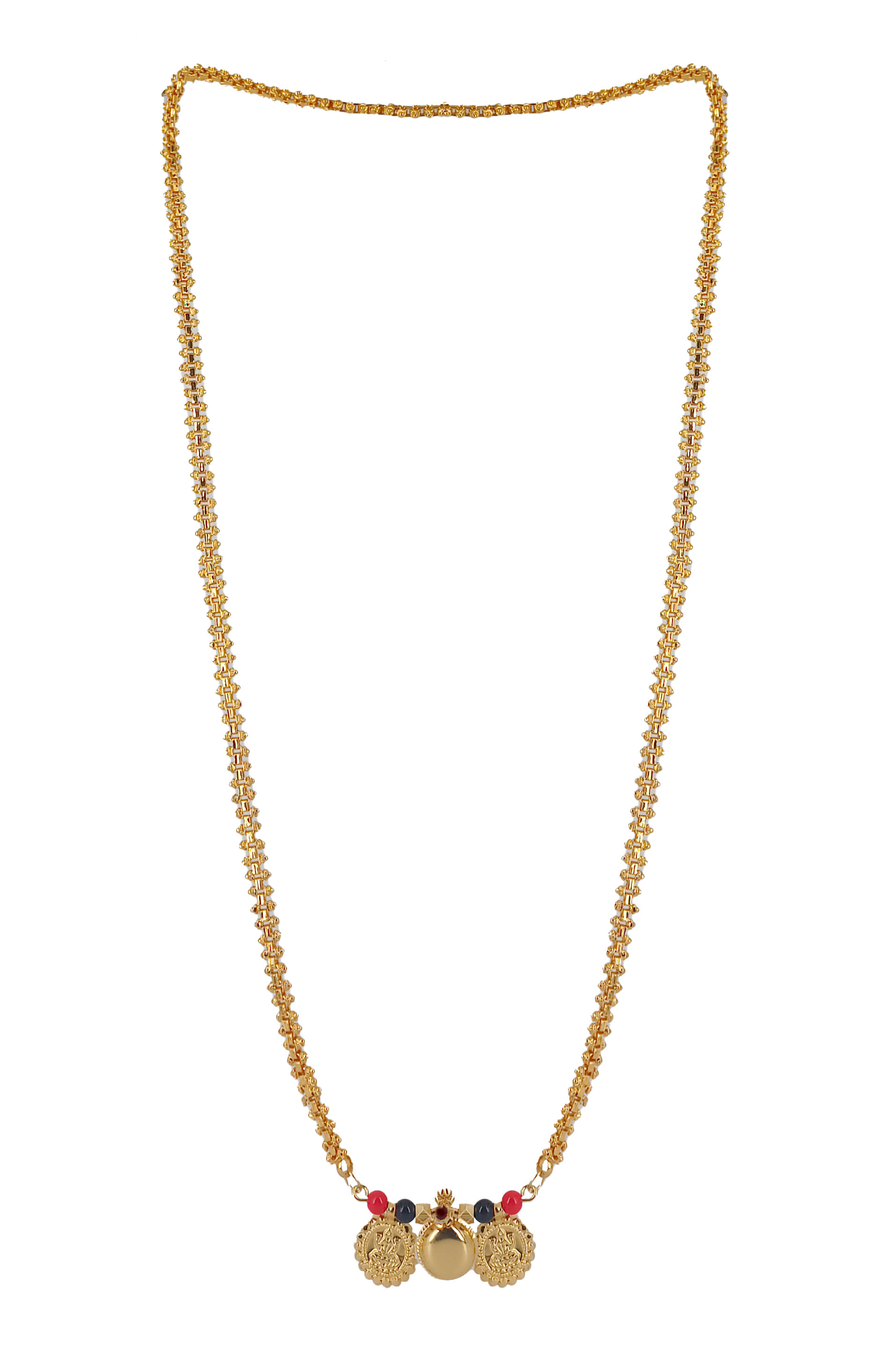 JIPPA - Golden Mangalsutra ( Pack of 1 )