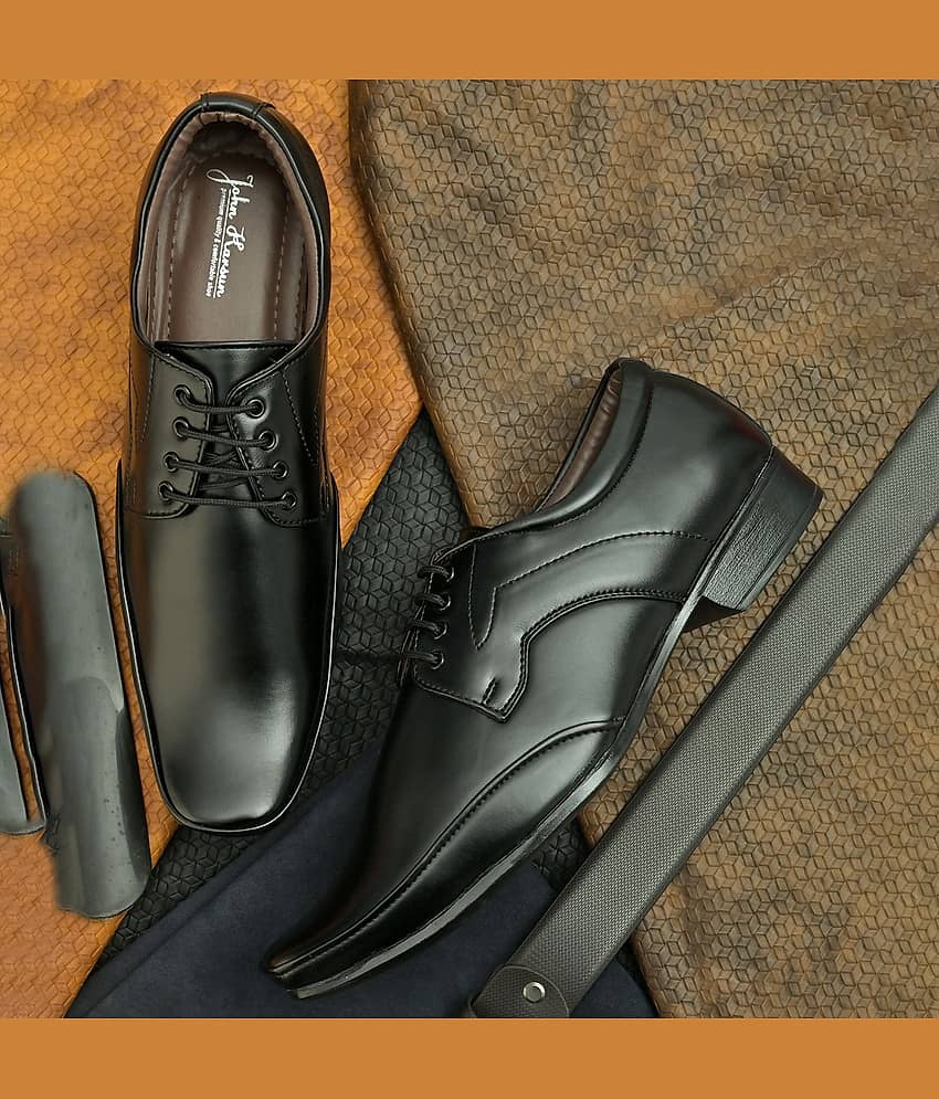 John Karsun - Black Men's Formal Shoes - Formal Shoes | Buy online on ZillyBuy
