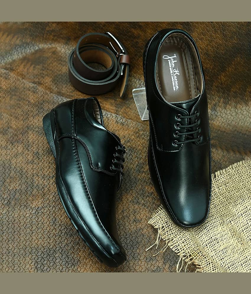John Karsun - Black Men's Formal Shoes - Formal Shoes | Buy online on ZillyBuy