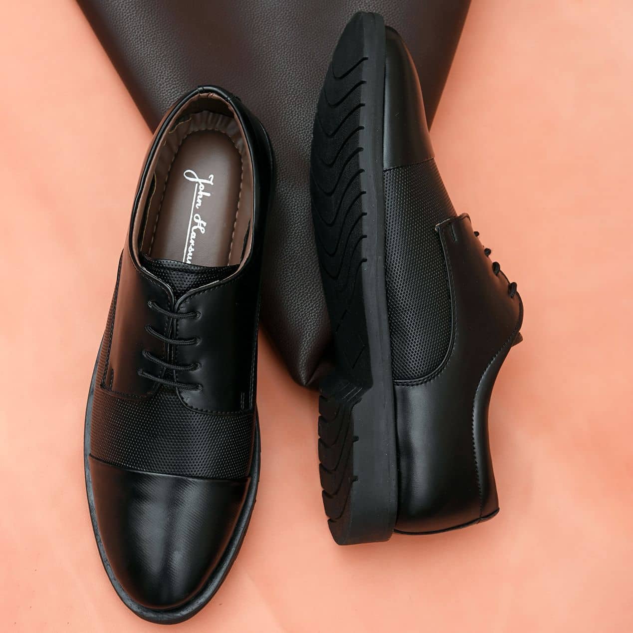 John Karsun - Black Men's Formal Shoes - Formal Shoes | Buy online on ZillyBuy