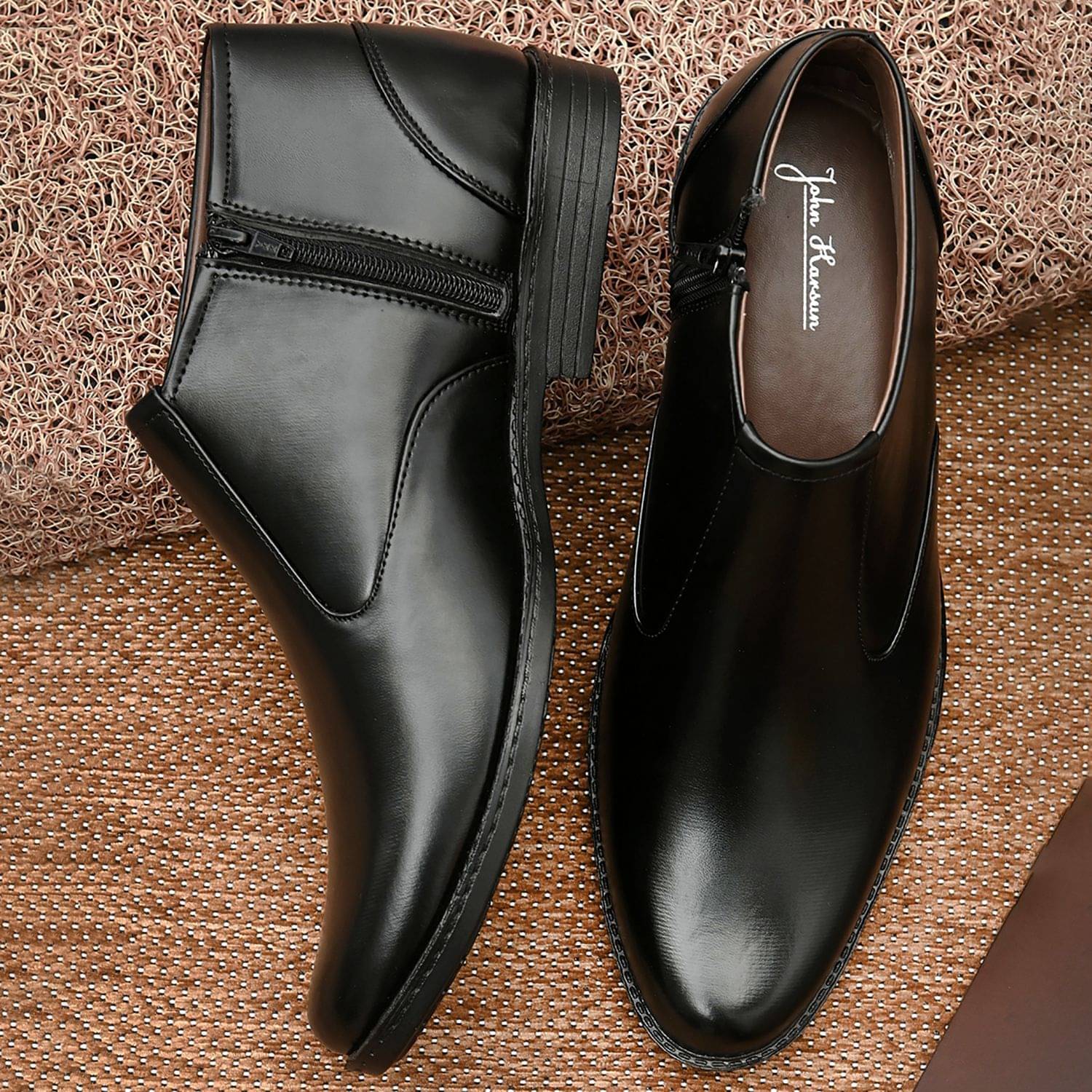 John Karsun - Black Men's Formal Boots John Karsun - Black Men's Formal Boots