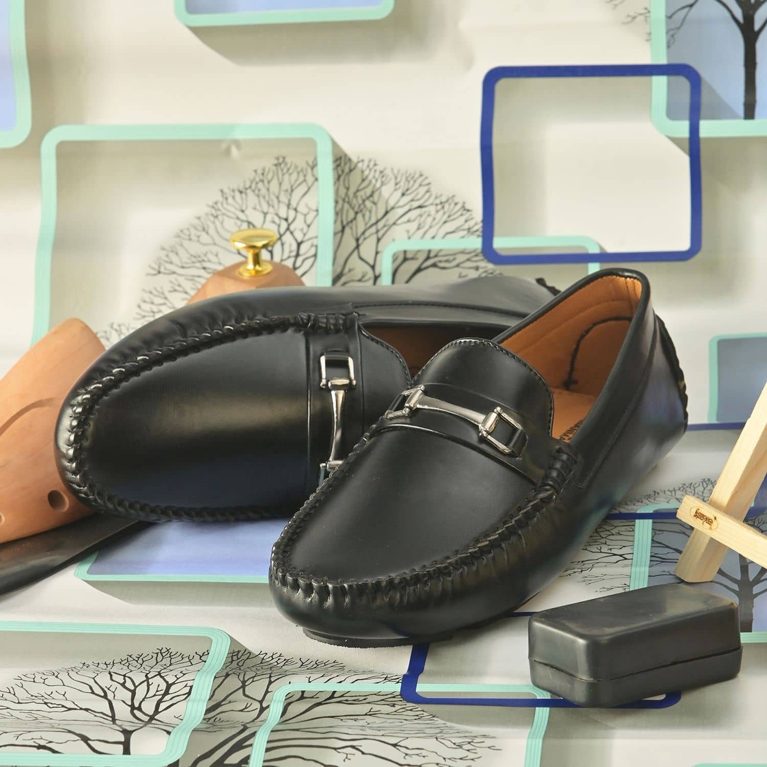 John Karsun - Black Men's Hazel - Formal Shoes | Buy online on ZillyBuy