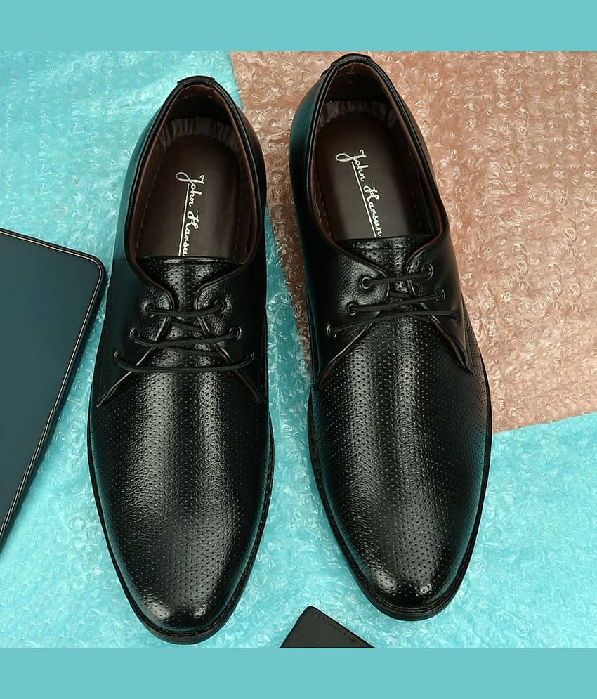 John Karsun - Black Men's Formal Shoes - Formal Shoes | Buy online on ZillyBuy