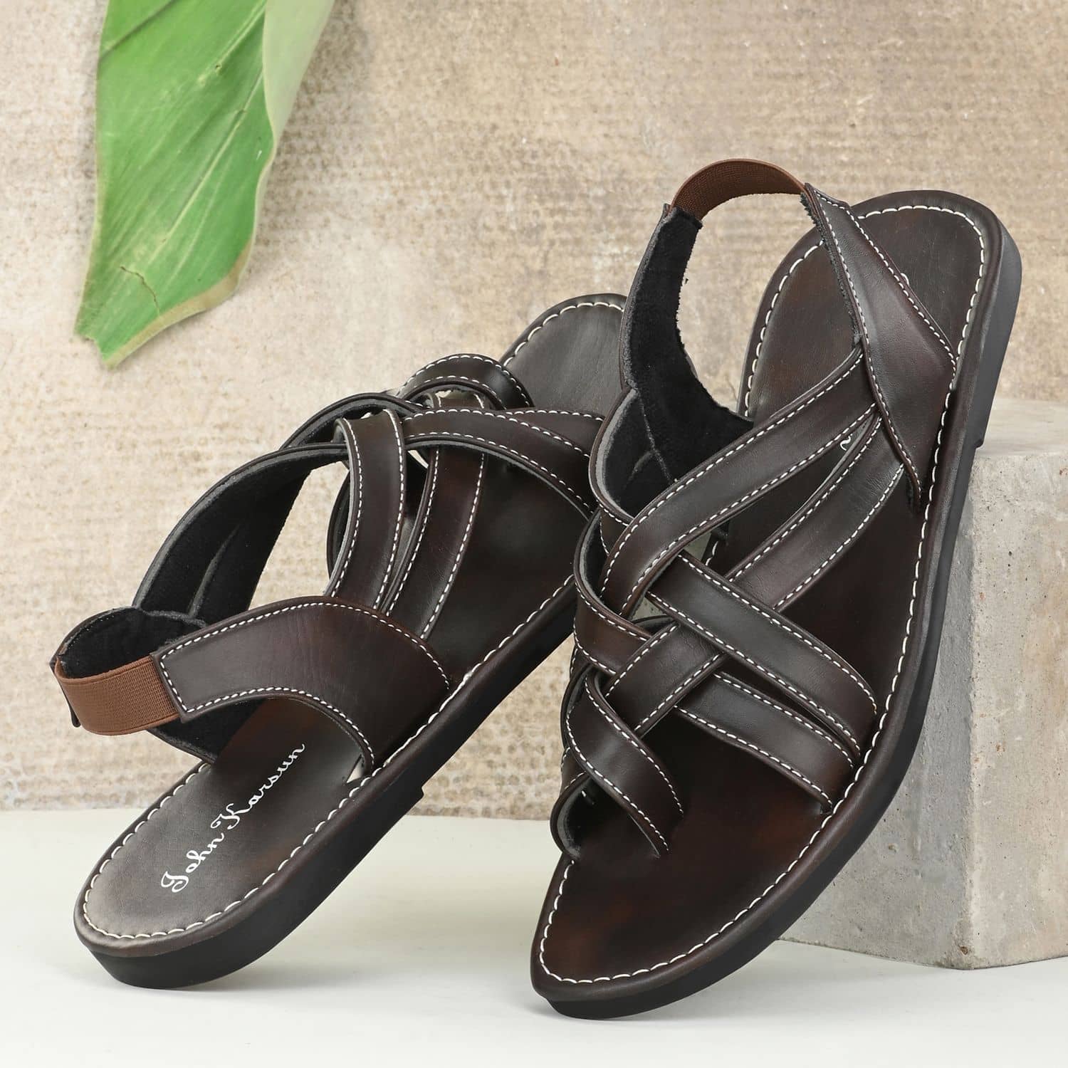 John Karsun - Brown Men's Sandals