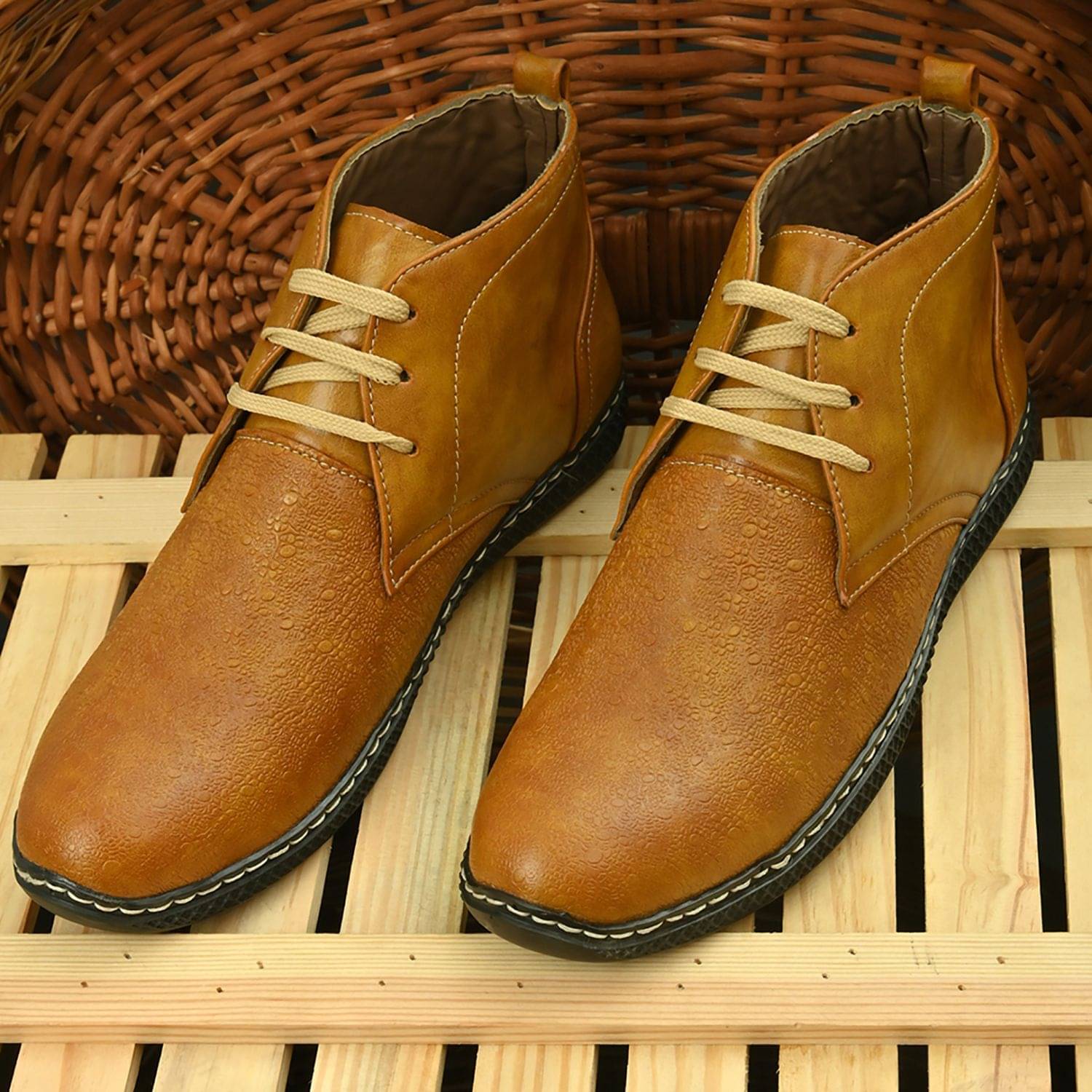 John Karsun - Tan Men's Boots John Karsun - Tan Men's Boots