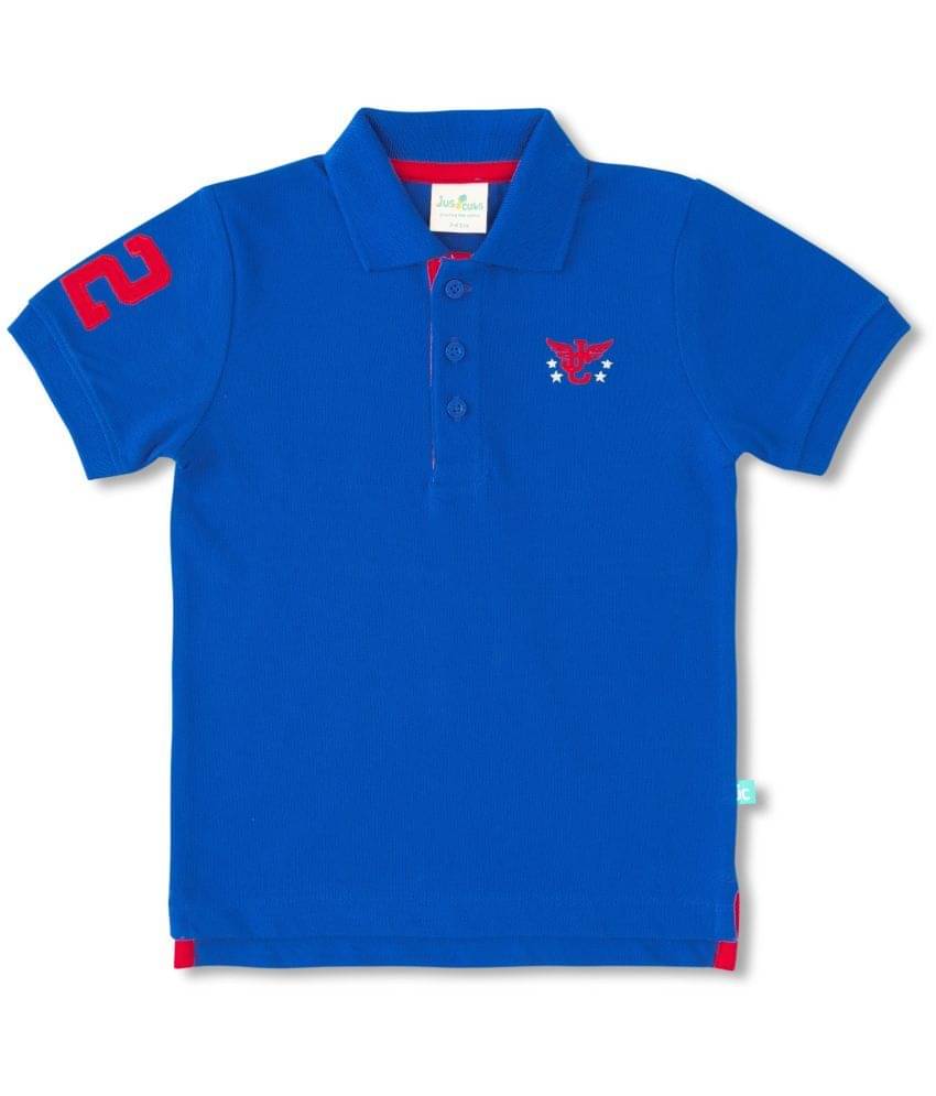     			Juscubs Pack of 1 Boys Cotton Blend T-Shirt ( Royal Blue )