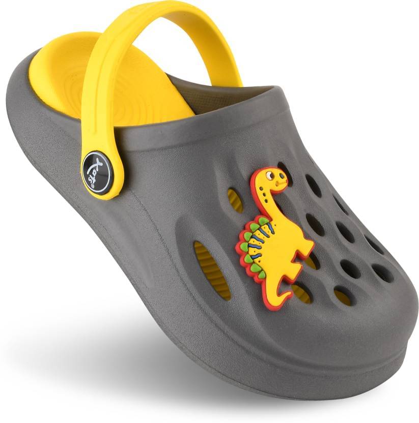     			Kats - Grey Boy's Clogs ( 1 Pair )
