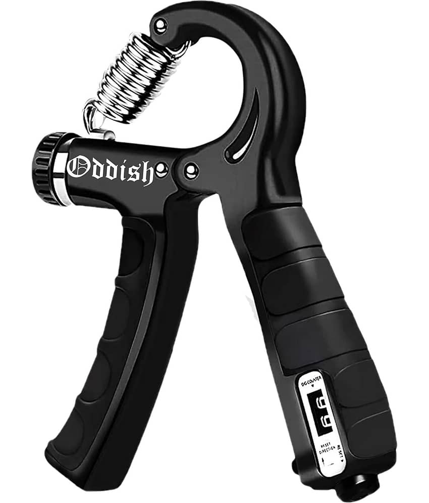 ODDISH COUNTER HAND GRIP 5kg to60 Kg adjustableHand Gripper for Men Women Finger Forearms Equipment & Counter - Sports and Fitness Equipment | Buy online on ZillyBuy