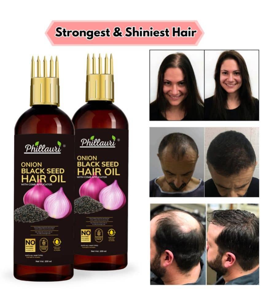 Phillauri - Hair Growth Onion Oil 200 ml ( Pack of 2 )
