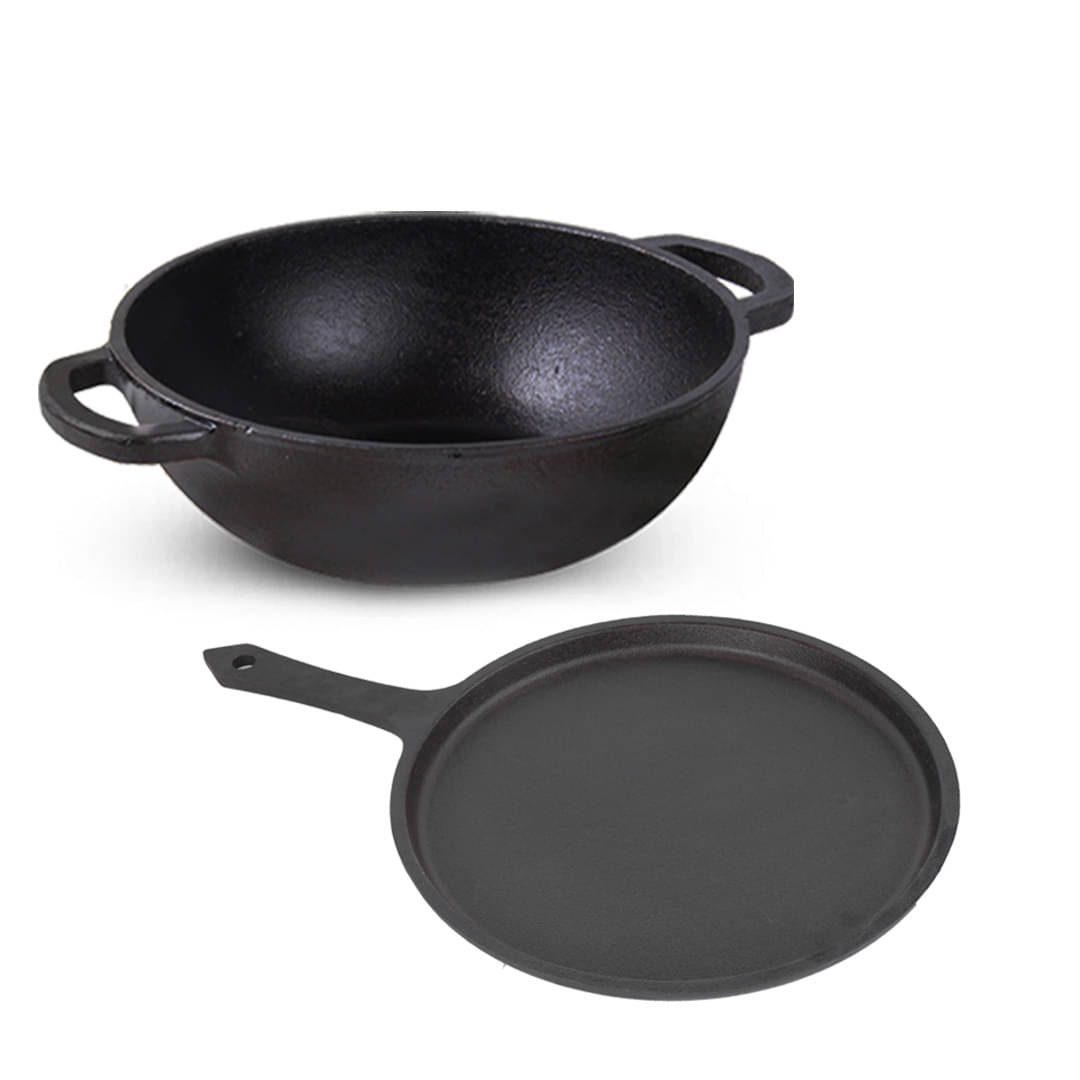     			The Indus Valley - Black Cast Iron ( Set of 1 )