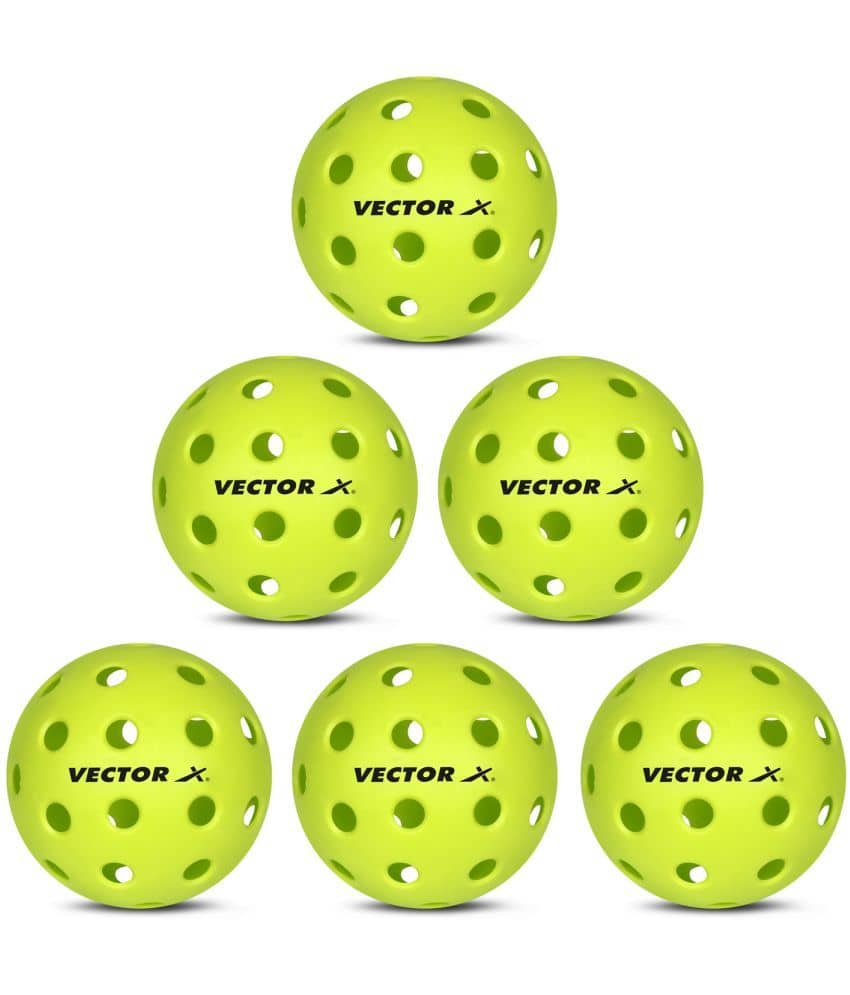 Vector X Pickle Ball 40 holes Pack of 6 - Sports and Fitness Equipment | Buy online on ZillyBuy