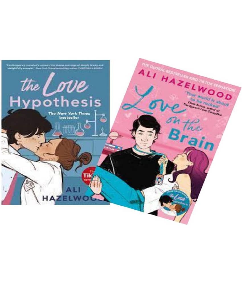 set of 2 books The Love Hypothesis + Love on the Brain - Stationery | Buy online on ZillyBuy