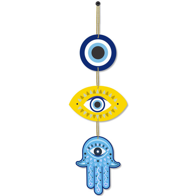    			sketchfab Traditional Door Hanging 2 ft Multi ( Pack of 1 )